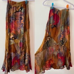 Vintage Maxi Skirt